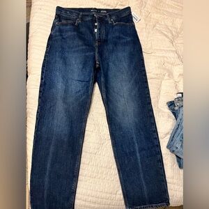Old navy sky hi straight jeans